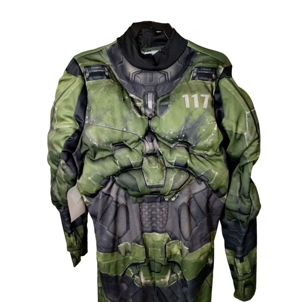 Disguise Boys M (8) Halo Infinite Master Chief With Helmet Halloween Costume